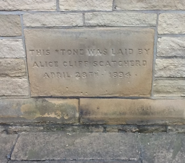 Alice's brick, Friends Meeting House